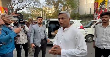 বাংলামটরে পেট্রোল পাম্প পরিদর্শনে আসলেন বিদ্যুৎ, জ্বালানি ও খনিজসম্পদ প্রতিমন্ত্রী