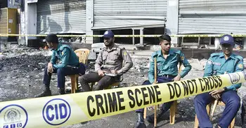 প্রথম আলোর ভবনে হামলা-ভাঙচুর-অগ্নিসংযোগ, আলামত সংগ্রহে সিআইডি