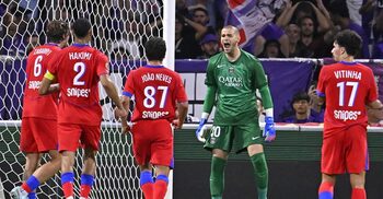 নেভেসের হ্যাটট্রিক, ৯ গোলের ম্যাচে বড় জয় পিএসজির