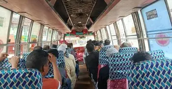 দূরত্ব ভেদে বেড়েছে বাসভাড়া, স্বল্প দূরত্বে আগের মতোই