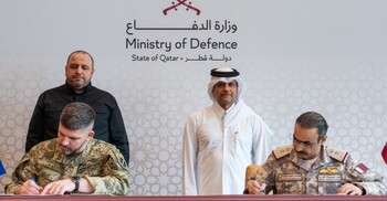 কাতারের সঙ্গে প্রতিরক্ষা চুক্তি সই করলো ইউক্রেন