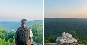 যুক্তরাষ্ট্রের কুপার্স রকের চূড়ায় প্রিয়জনদের সঙ্গে স্মরণীয় এক বিকেল