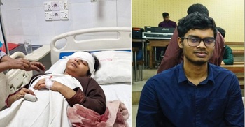 মাংস কিনতে বের হন মা-ছেলে, পথেই গেলো ছেলের প্রাণ-হাসপাতালে মা