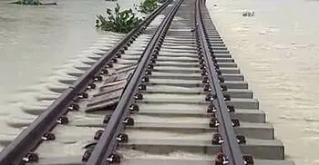 Dhaka-Ctg rail communication suspended due to flooding