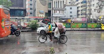 বৃষ্টি আরও ৫ দিন অব্যাহত থাকতে পারে
