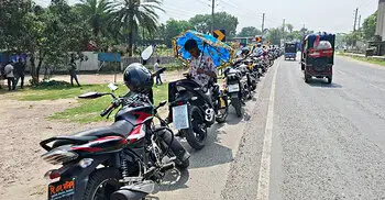 রাজবাড়ীতে তেলের জন্য সড়কে ঘণ্টার পর ঘণ্টা অপেক্ষা