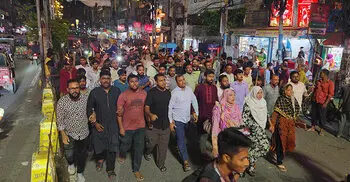 হবিগঞ্জে এনসিপি নেতাকর্মীদের ওপর হামলা: রাজশাহীতে প্রতিবাদ