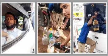 বোতলে তেল নিতে বাধা দেওয়ায় সাংবাদিকের ফোনে এসিল্যান্ডের থাবা!