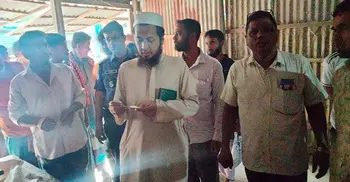 রাজবাড়ীতে পেঁয়াজের বাজারে ধলতা বিরোধী অভিযান, দুই ব্যবসায়ীর জ‌রিমানা