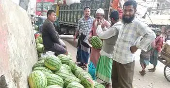 রাঙ্গামাটি থেকে ঢাকা-চট্টগ্রামে যাচ্ছে ‘মাইনীর তরমুজ’