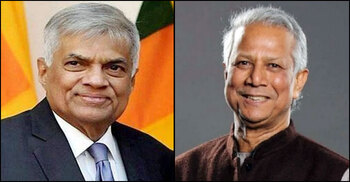 Wickremesinghe calls Yunus