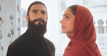 যে কারণে হিজাবে দীপিকা, লম্বা দাড়িতে রণবীর