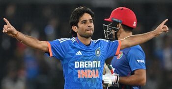 India overcome Afghanistan in Super Over drama to sweep T20 series