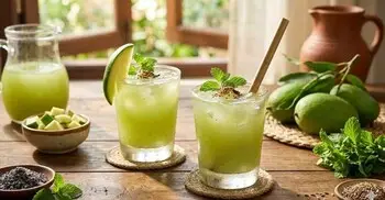 কাঁচা আমের শরবত তৈরির রেসিপি