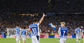 Real Sociedad upset Atletico Madrid to win 4th Copa del Rey