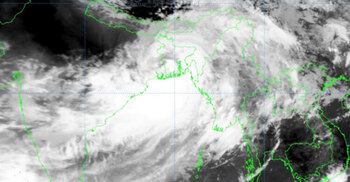 Cyclone Remal weakens into land deep depression