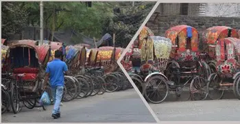 তেজগাঁওয়ের রিকশার বেস ক্যাম্প: একটি ইতিহাসের যাত্রা