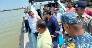 কর্ণফুলী সংযুক্ত খাল পরিদর্শন তিন প্রতিমন্ত্রীর, ড্রেজিংয়ে সন্তোষ