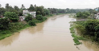মাথাভাঙা নদীতে বাড়ছে পানি, চুয়াডাঙ্গায় নেই বন্যার শঙ্কা