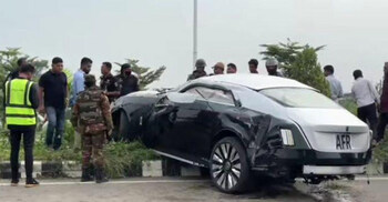 পূর্বাচলে সড়ক দুর্ঘটনায় মাসকো গ্রুপের এমডিসহ আহত ৪