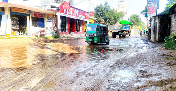 কুমিল্লায় ২১ কিলোমিটার সড়কে ৩৫০ মিটার মরণফাঁদ