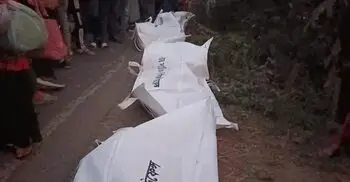 নিয়ন্ত্রণ হারিয়ে বাস খাদে, ইজিবাইকের তিন যাত্রীসহ নিহত ৬