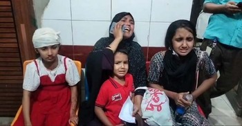 ট্রেনের ধাক্কায় স্ত্রী-সন্তানদের সামনেই প্রাণ গেলো রায়হান মিয়ার