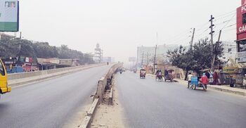 ঢাকা-ময়মনসিংহ মহাসড়কে যানচলাচল বেড়েছে