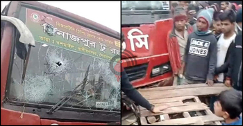 4 killed as BRTC bus runs them over in Dinajpur