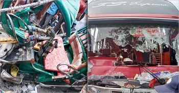 4 killed as bus collides with auto-rickshaw in Tangail