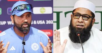 ইনজামামকে মাথা কাজে লাগাতে বললেন রোহিত