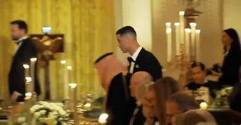 ট্রাম্পের জমকালো নৈশভোজে সৌদি যুবরাজের সঙ্গে দেখা গেলো রোনালদোকে