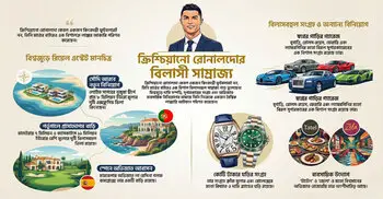রোনালদোর বিলাসী সাম্রাজ্য: লোহিত সাগরের ভিলা থেকে সুপারকার