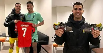 আল ফায়হার গোলরক্ষকের উপহারে হৃদয় ছুঁয়ে গেলো রোনালদোর