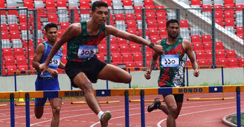 ৪০০ মিটার হার্ডলসের হিটে সবার শেষে বাংলাদেশের রনি