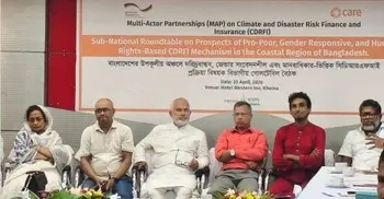 জলবায়ু ক্ষতিগ্রস্ত মানুষের জীবনমান উন্নয়নে বিমার আওতায় আনার বিকল্প নেই