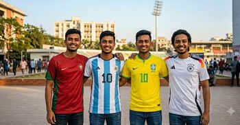 কোথায় পাবেন প্রিয় দলের জার্সি, দাম কেমন?