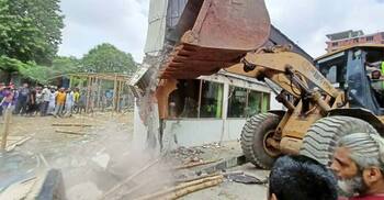 DNCC conducts eviction drive at Sadeeq Agro