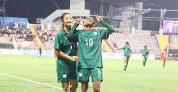 বিমান দুর্ঘটনায় নিহতদের শিরোপা ও গোল উৎসর্গ করেছেন সাগরিকা