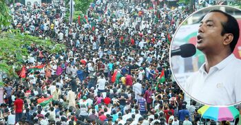 সমাবেশ থেকে ছাত্রদলের ৯ প্রতিশ্রুতি ঘোষণা