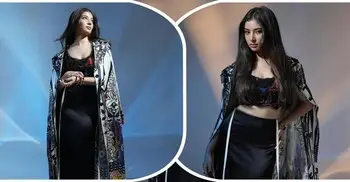 কালোতেই আলো ছড়াচ্ছেন সারা