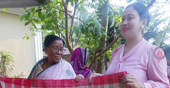 কলাবতী শাড়ি বানিয়ে দেশব্যাপী আলোচিত মৌলভীবাজারের রাধাবতী