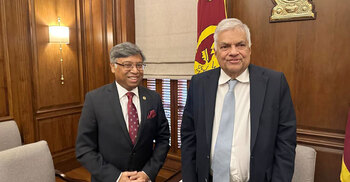 শ্রীলঙ্কার প্রেসিডেন্টের সঙ্গে সার্কের মহাসচিবের সৌজন্য সাক্ষাৎ