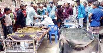 ছোট ভাইয়ের মৃত্যুর খবরে প্রাণ গেলো বড় ভাইয়ের