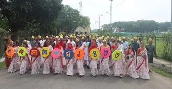 নানান আয়োজনে শেকৃবিতে বর্ষবরণ