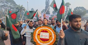 সর্বসাধারণের শ্রদ্ধার জন্য খুলে দেওয়া হলো স্মৃতিসৌধ