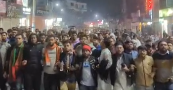 হাদি হত্যার প্রতিবাদে রাজধানীতে ছাত্রদলের বিক্ষোভ মিছিল