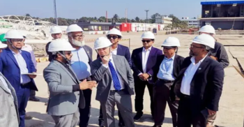 গ্রিন শিপইয়ার্ডে যুক্তরাষ্ট্রের রাষ্ট্রদূতের প্রতিনিধি দল