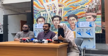 ডাকসুর ব্যবস্থাপনায় ক্যাফেটেরিয়া ও কমনরুমসমূহে পানির ফিল্টার স্থাপন নিয়ে সংবাদ সম্মেলন