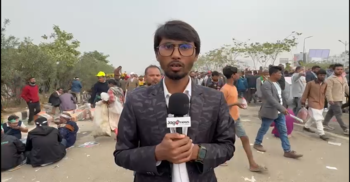 তারেক রহমানকে স্বাগত জানাতে ৩০০ ফিটে লাখো কণ্ঠের উচ্ছ্বাস